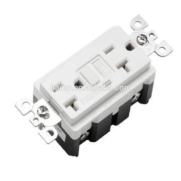 BAS-003 Tomacorrientes de pared americanos domésticos 20A 1LED receptáculos gfci